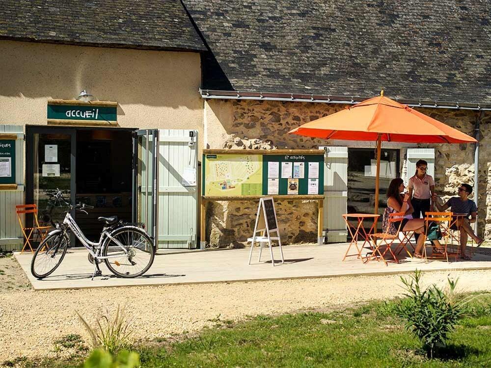 Huttopia Saumur Buitenkant foto