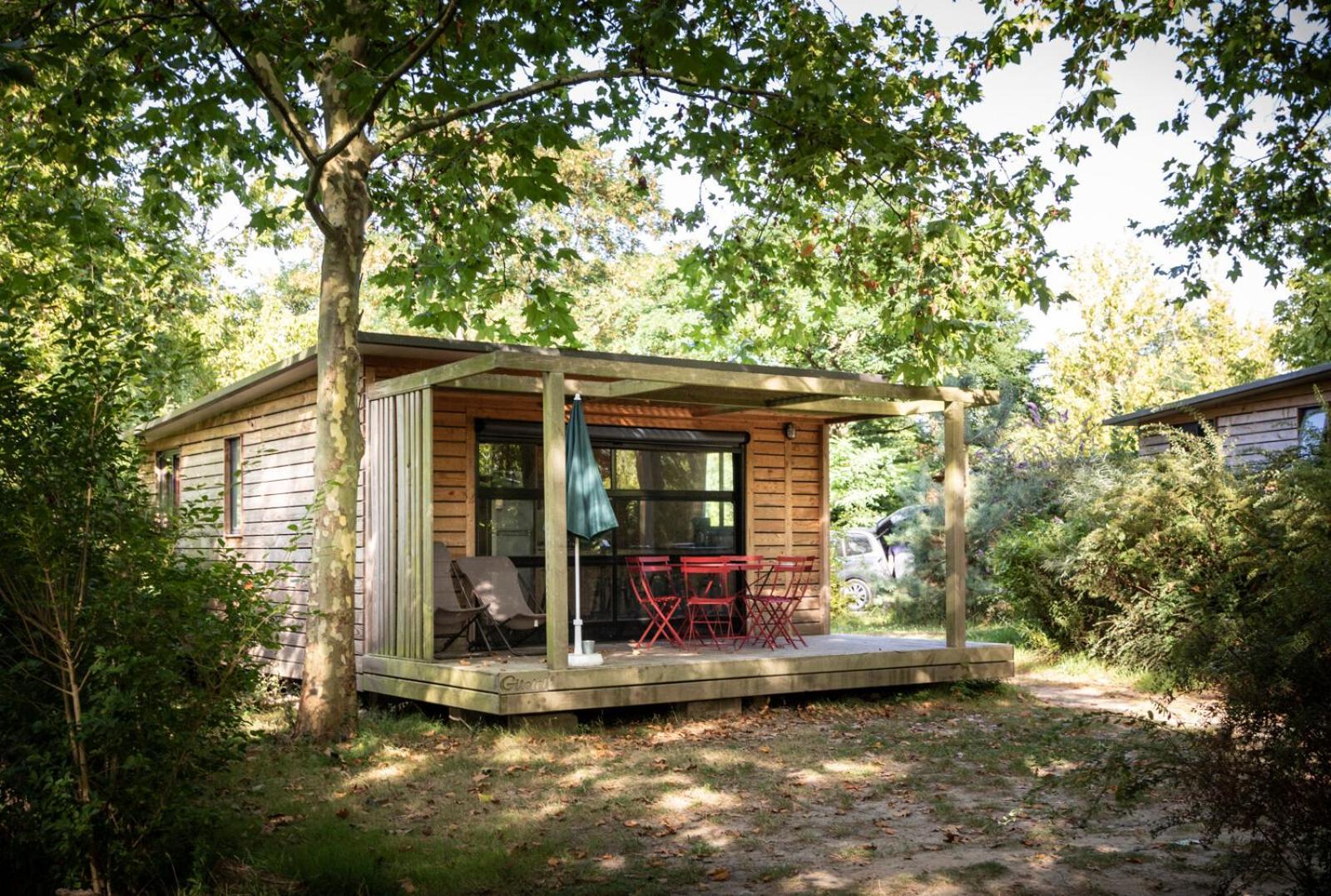 Huttopia Saumur Buitenkant foto