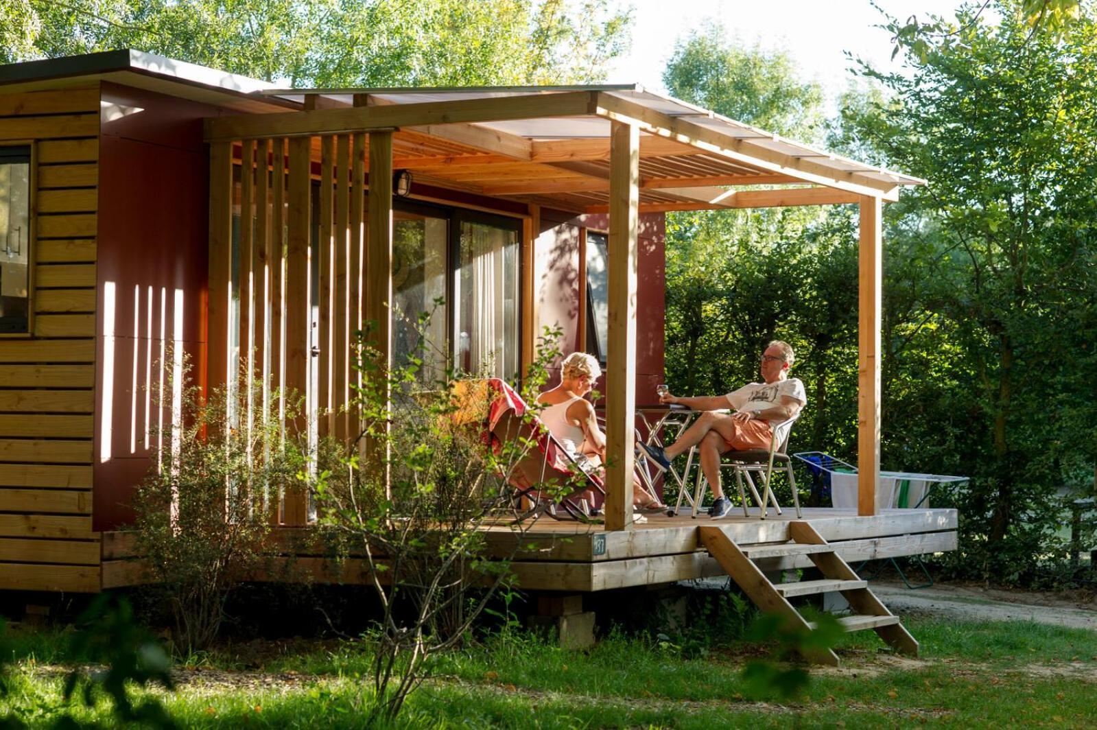 Huttopia Saumur Buitenkant foto